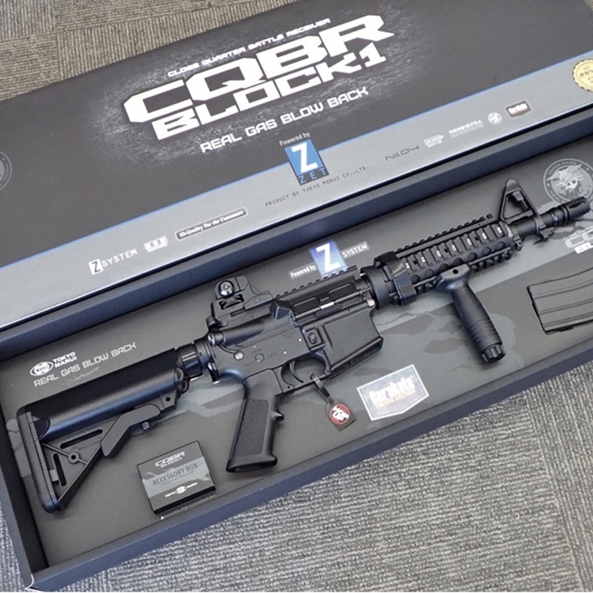 東京マルイ CQBR BLOCK1 ガスブローバック マシンガン - リサイクル