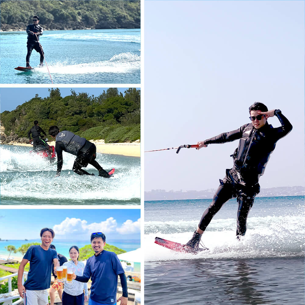 沖縄 ウェイクボードを旅プラスワンで予約