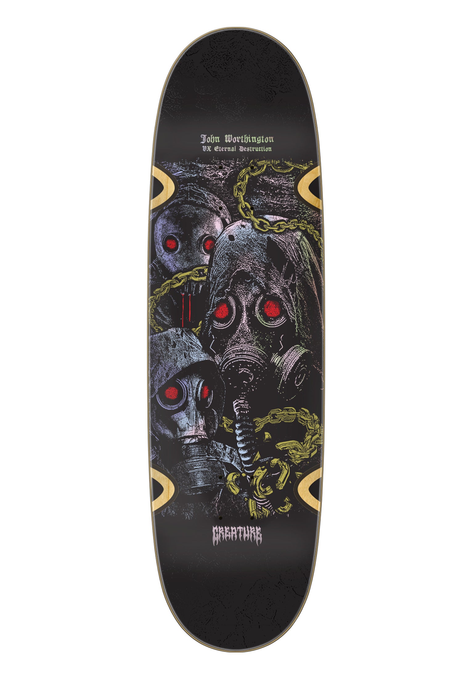 Worthington Mortem VX Shaped Creature Deck in black – TITUS
