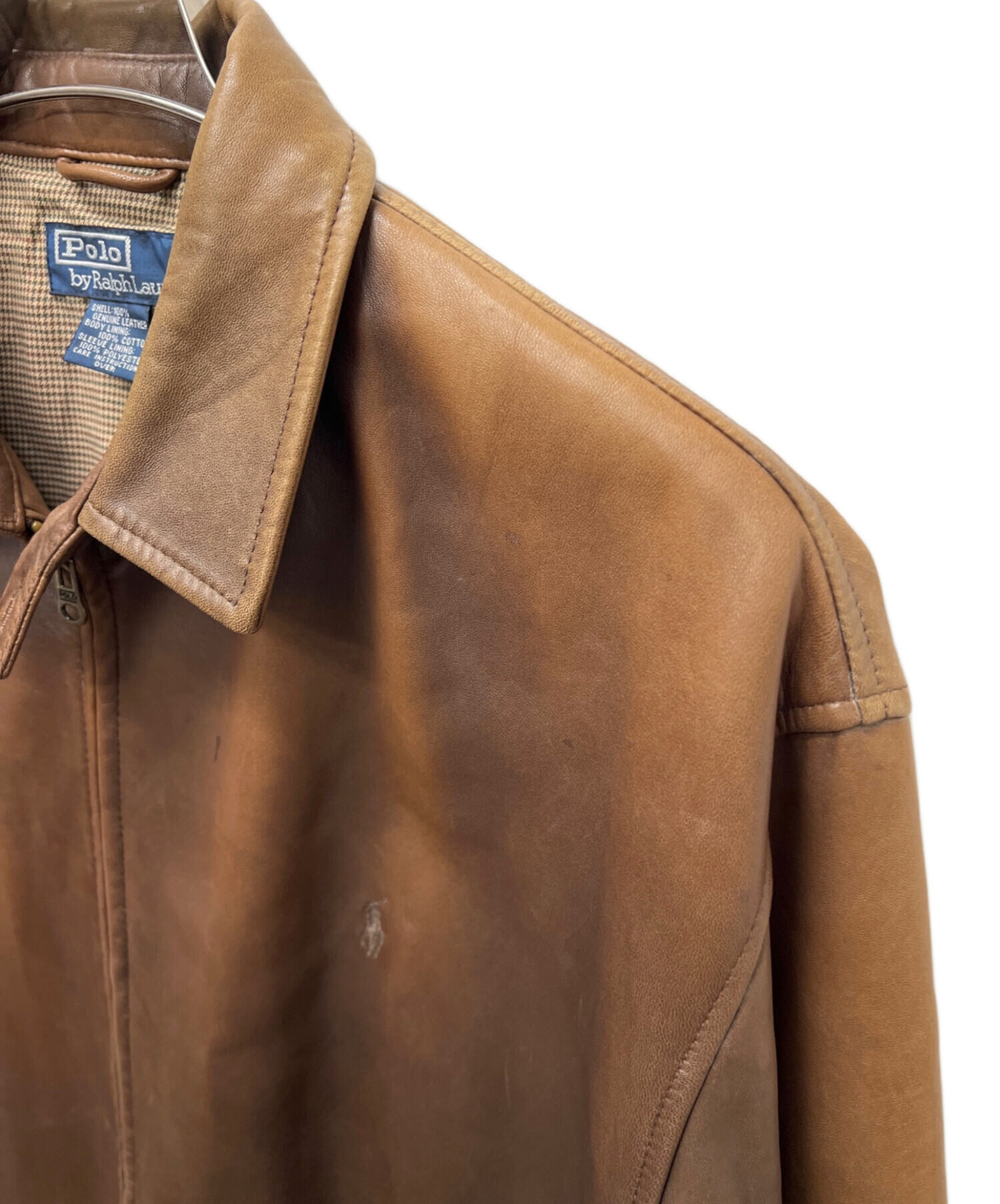 中古・古着通販】POLO RALPH LAUREN (ポロ・ラルフローレン) レザー