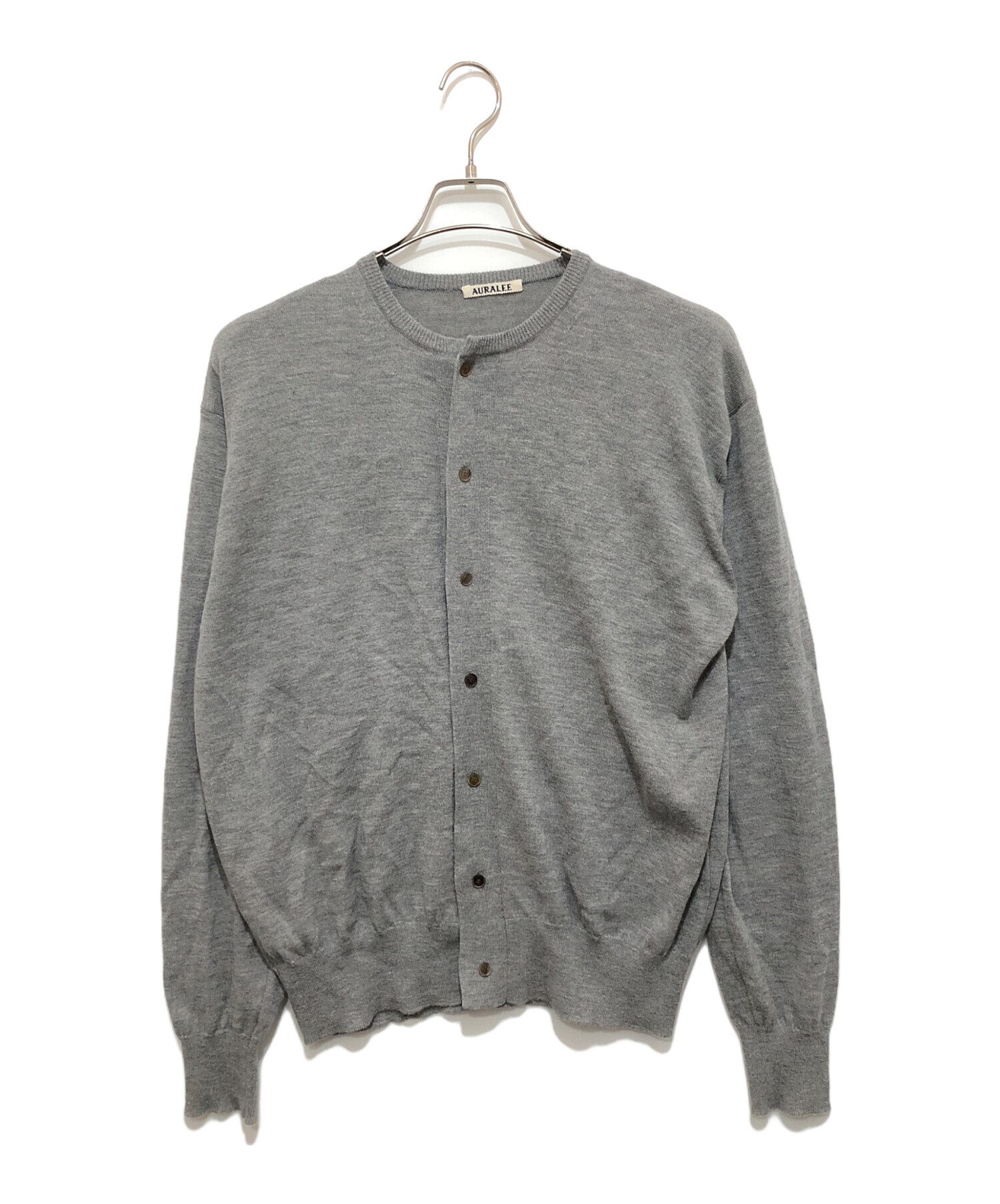 中古・古着通販】AURALEE (オーラリー) 25SS HARD TWIST CASHMERE KNIT