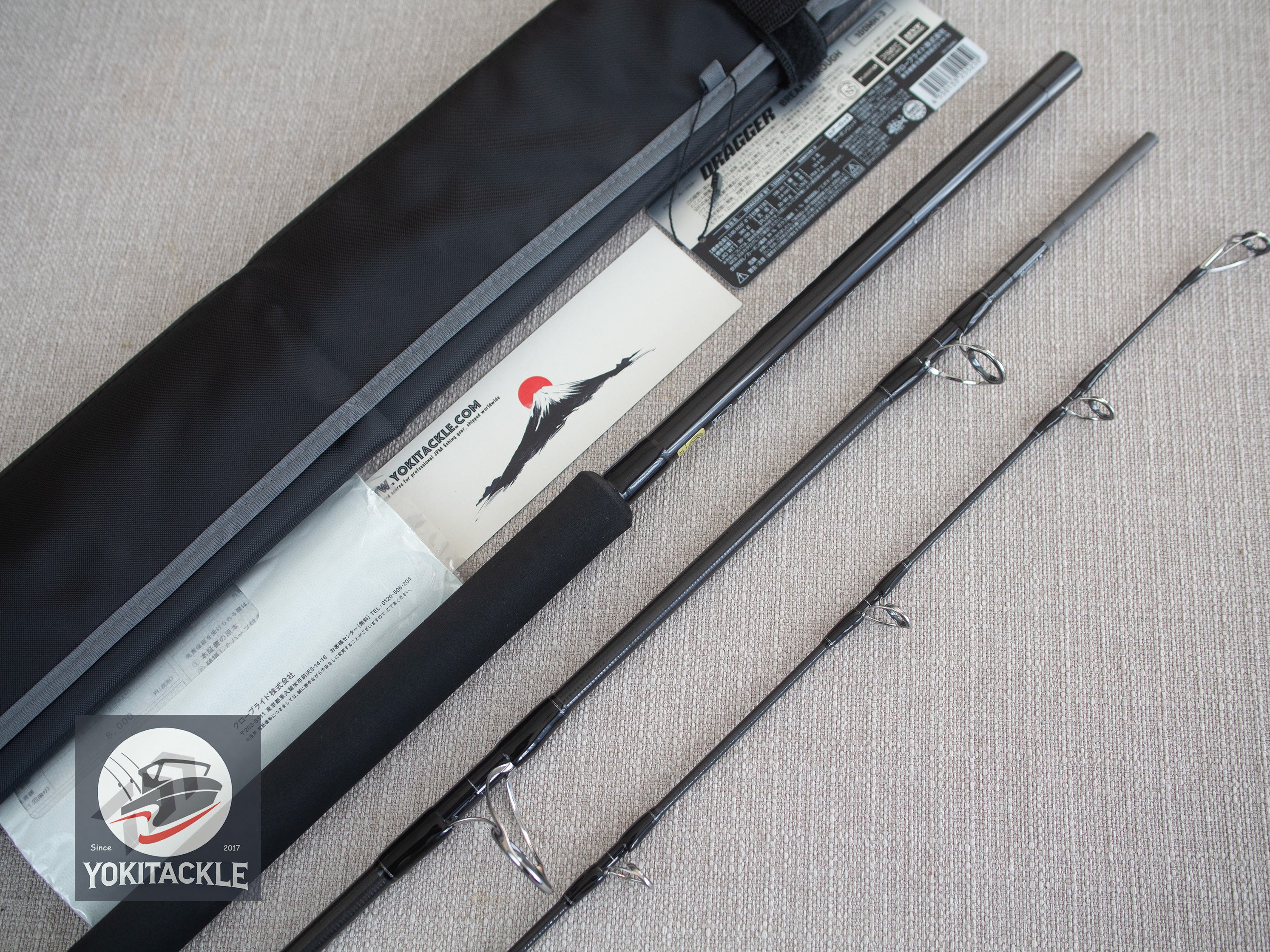 Brand New Daiwa DRAGGER BREAK THROUGH 100MH-3 Spinning Rod – YOKI