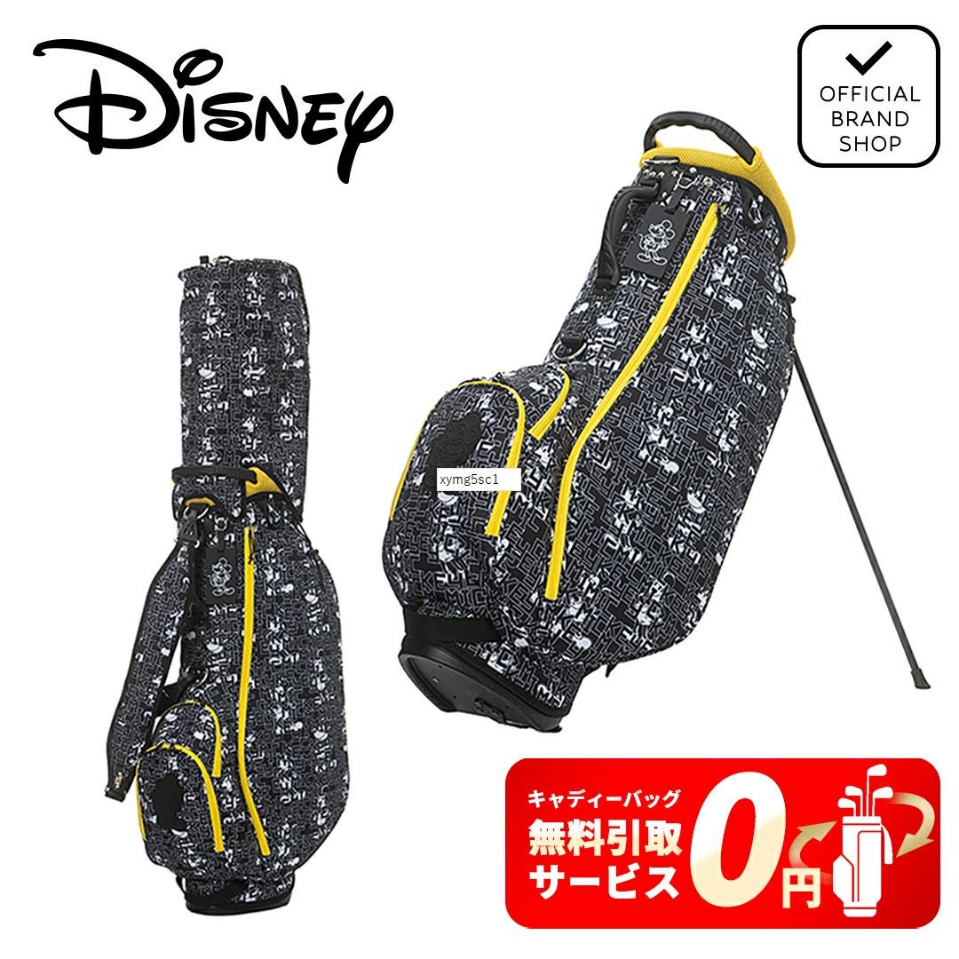 ディズニー]MONOCHROME MICKEY GOLF CADDIE BAG | 【公式】ヤマニゴルフ