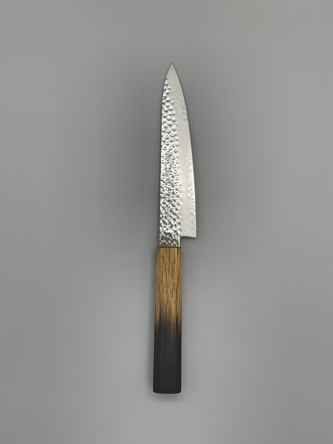 ペティナイフ】槌目ダマスカス 150mm 漆塗り柄 – 山崎清春商店~尾道刃物~