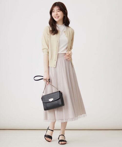 ANY SIS（エニィスィス） スカート 「2WAY」ライトチュール