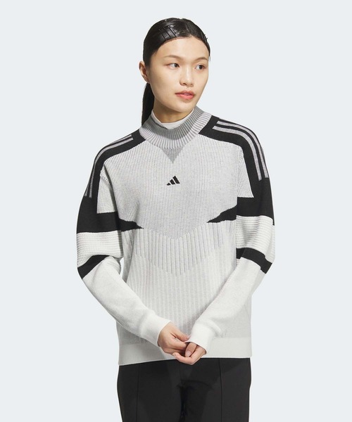 adidas（アディダス） ニット セーター アーカイブグラフィック モック