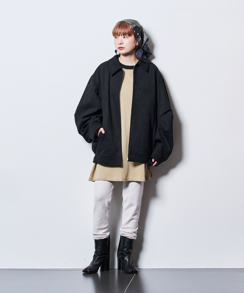 CITYSHOP（シティショップ） ブルゾン アウター FAUX SUEDE VOLUME