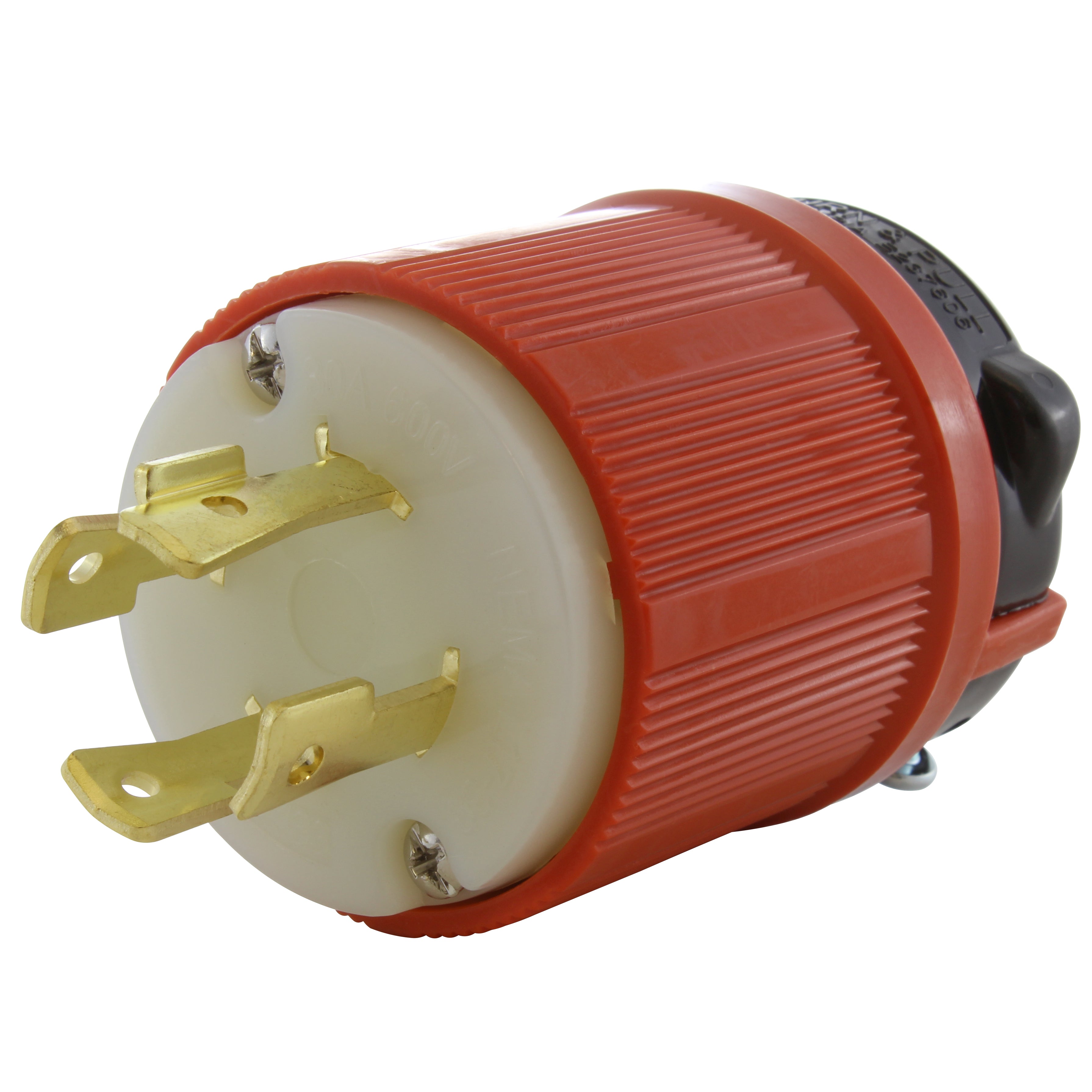 ASL1730P] NEMA L17-30P 3-Phase 30A 600V Locking Plug with UL, C-UL