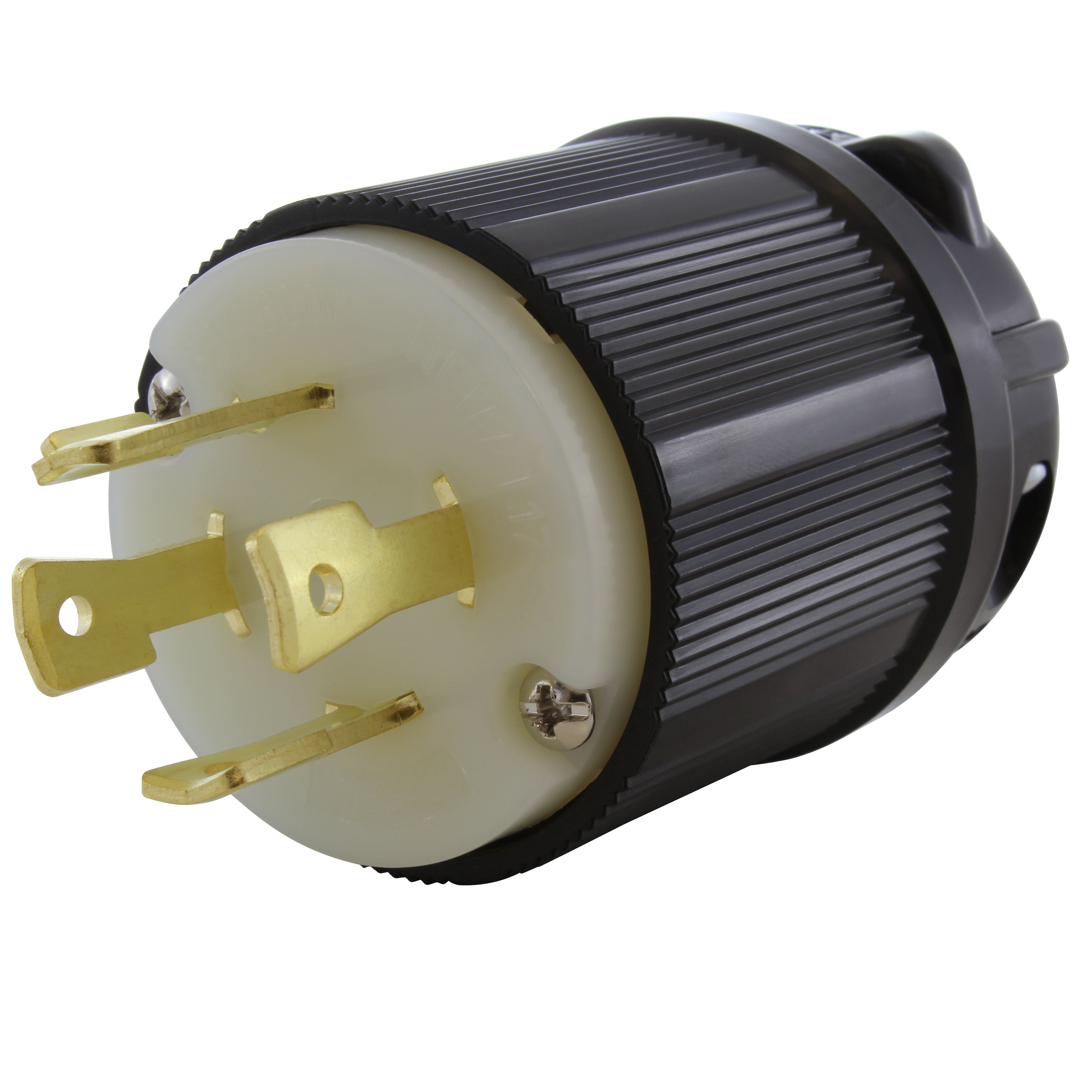 ASL1730P] NEMA L17-30P 3-Phase 30A 600V Locking Plug with UL, C-UL