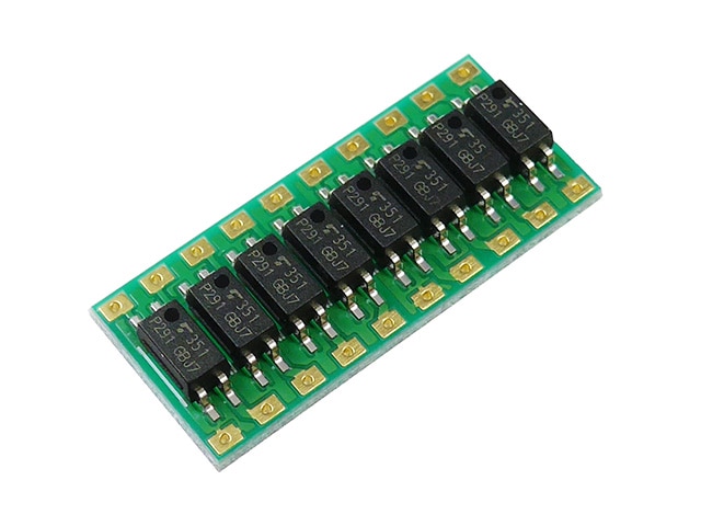 TLP291使用フォトカプラーモジュール 4ビット×2 アノードコモン