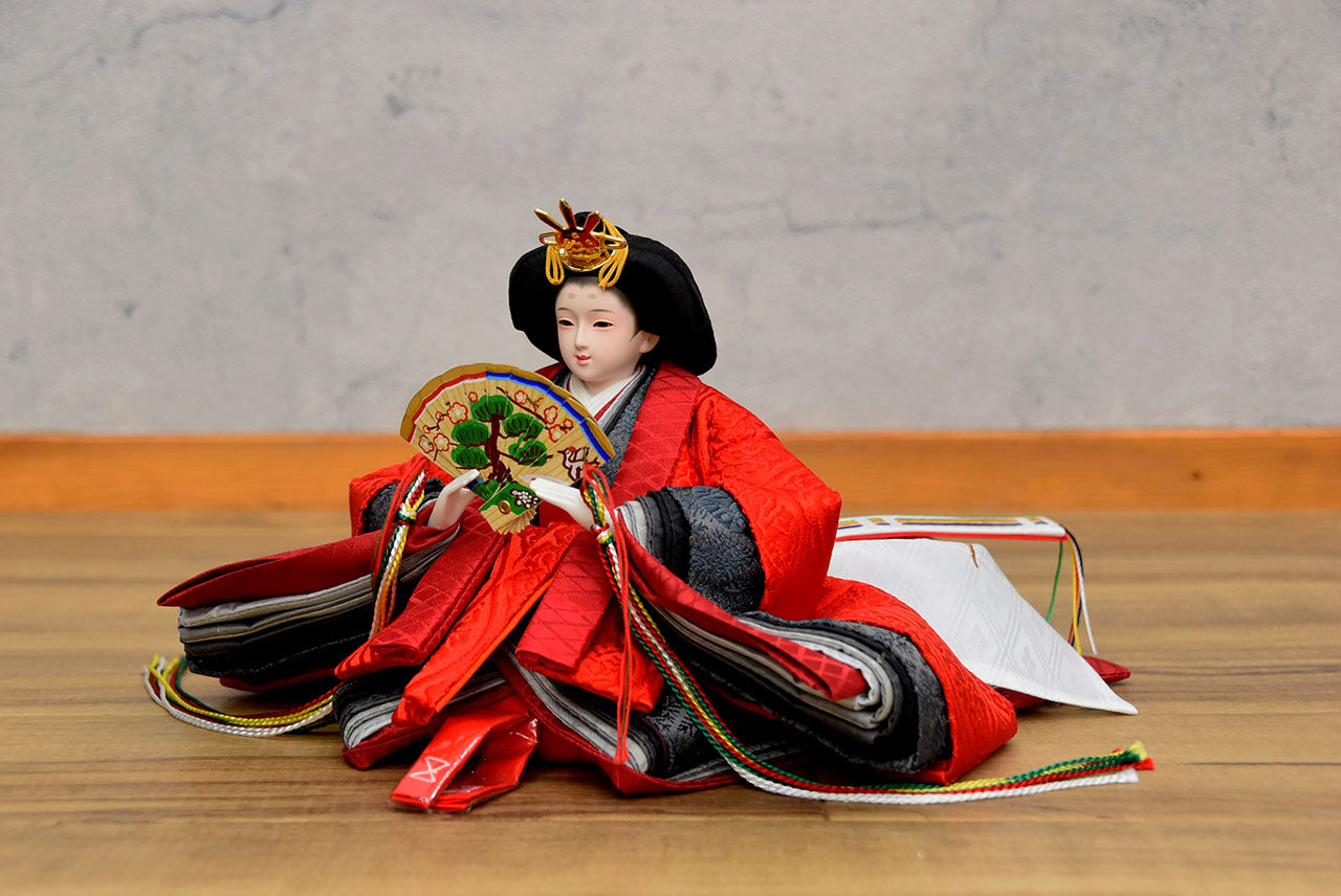 №063331｜紅梅白梅｜おしゃれな雛人形｜人形のあいはる