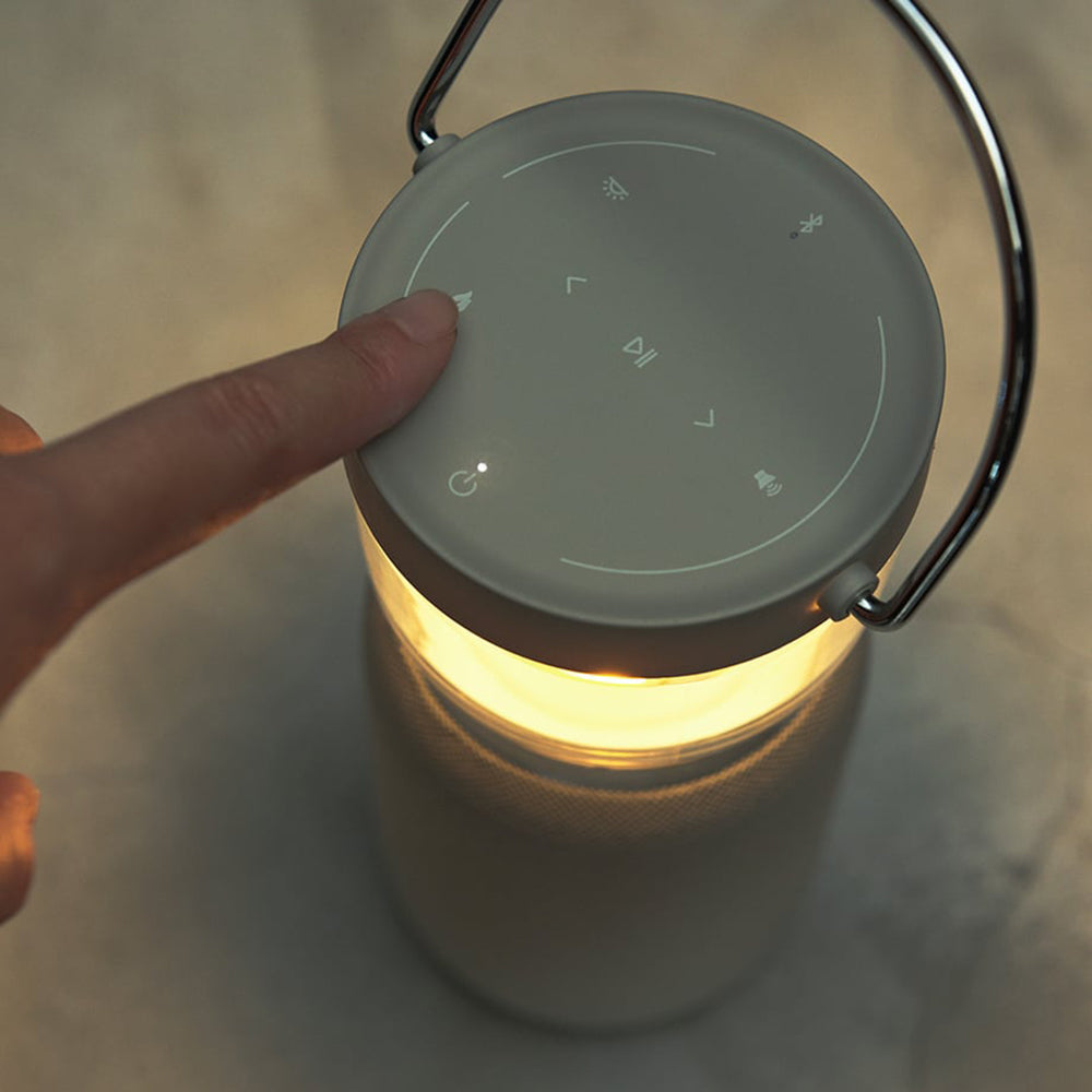 Re・De LightSound ワイヤレススピーカー付ランタン ベージュ – AOYAMA