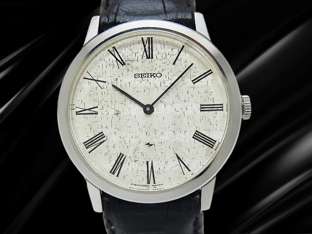 JA-3237| セイコー シャリオ 24石 2220-0180 SS シルバー変わり模様