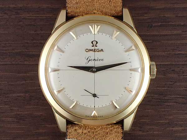 O-7858| オメガ ジュネーヴ Omega Geneve 1958年製 Cal.267 18K金無垢
