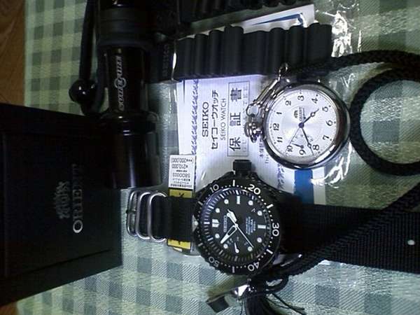 セイコー 200mキネティック ダイレクトドライブ 新品 箱なし おまけ付