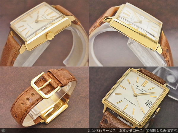 セイコー SEIKO スカイライナー カレンダー 正方形角型 6222-5000 ASGP