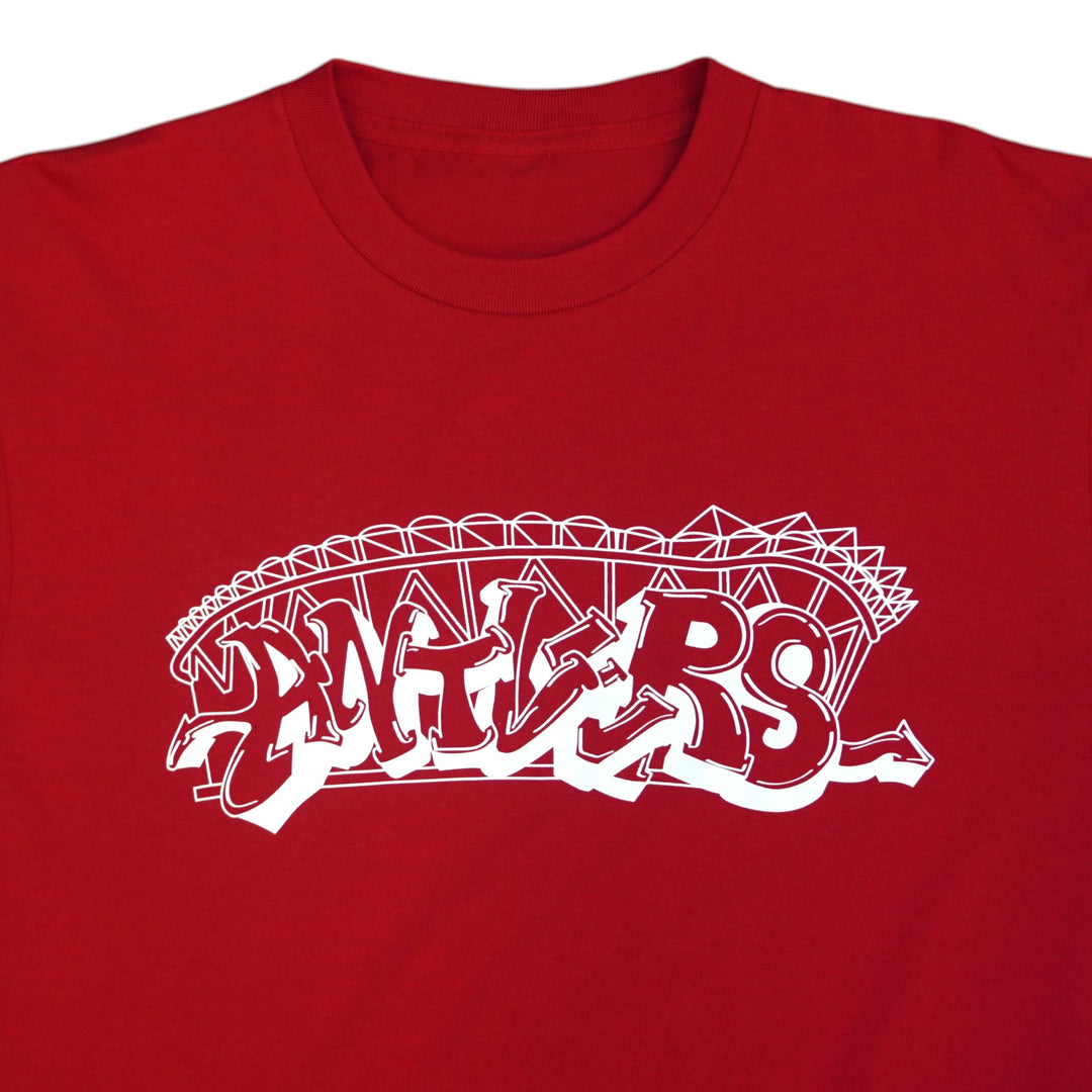 AntlersグラフィティロゴTシャツ（バーガンディー） – 鹿島