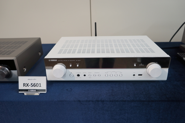 ASCII.jp：薄いAVアンプ！ ヤマハ「RX-S601」は省スペースでも多機能モデル