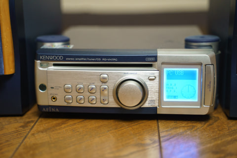 古いミニコンポのスピーカーを、最新ピュアオーディオアンプで復活