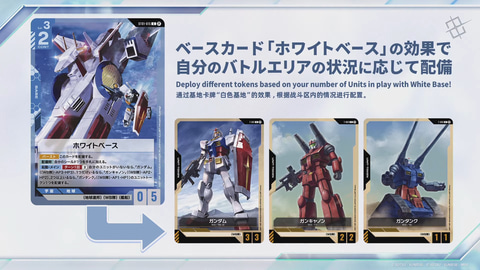 ガンダムカードゲーム」の「スタートデッキガンダムアッセンブルセット