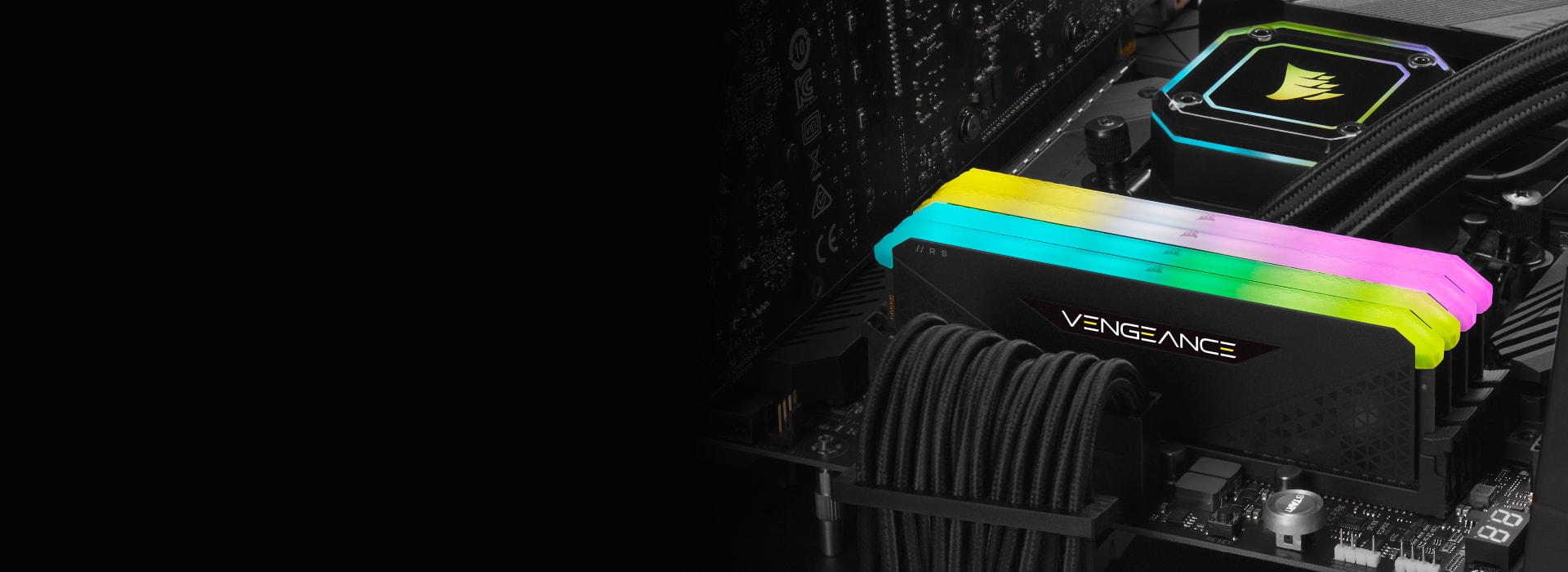 VENGEANCE® RGB RS 64GB (2 x 32GB) DDR4 DRAM 3600MHz C18 Memory Kit