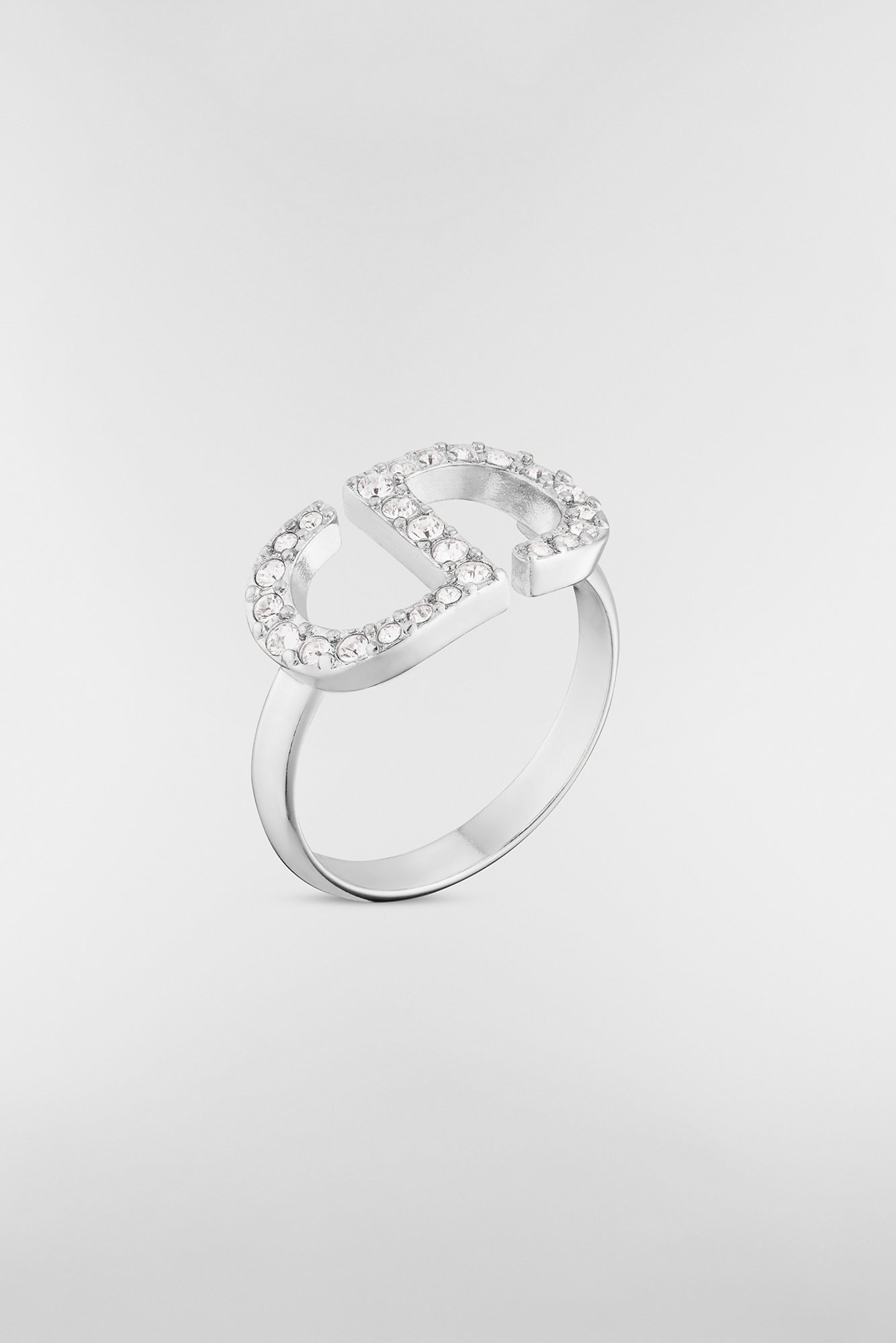 DIOR | Clair D Lune リング メタル & クリスタル