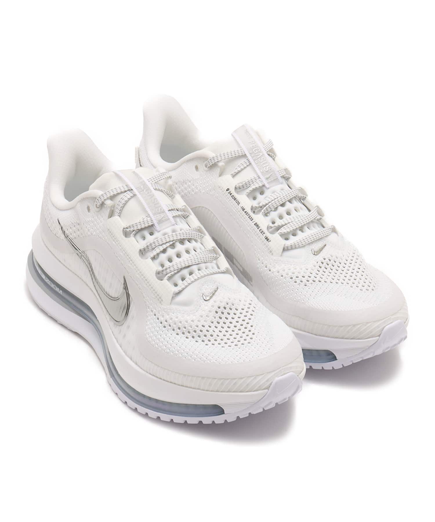 NIKE PEGASUS PREMIUM WHITE/METALLIC SILVER-METALLIC SILVER（ナイキ