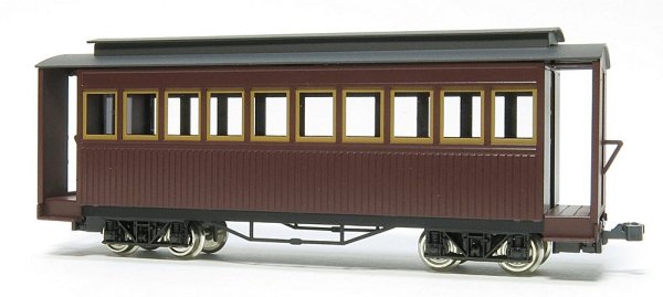 製品紹介・軽便ボギー客車B1【普通車】・B2【合造車】・B3【展望車】