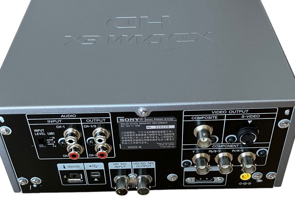 Yahoo!オークション - 【ジャンク】 SONY PMW-EX30 XDCAM EXレコーダー