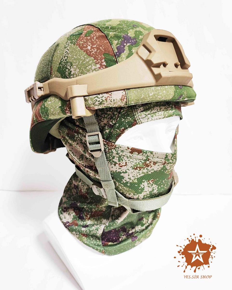 Yes Sir shop】 【希少品】 中国軍 19式 新型ヘルメット 星空林地迷彩