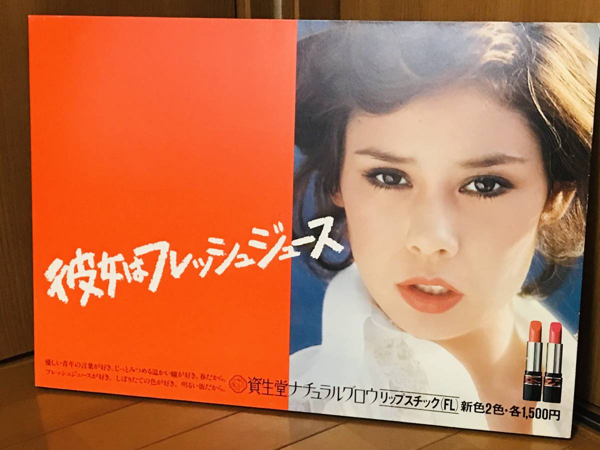 レア物 昭和レトロ 非売品 資生堂 ナチュラルグロウ 大型壁掛け