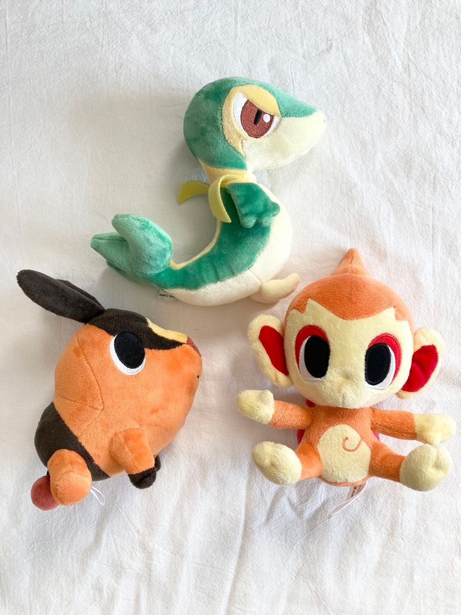 ポケモンセンター ぬいぐるみ ヒコザル ツタージャ ポカブ｜Yahoo