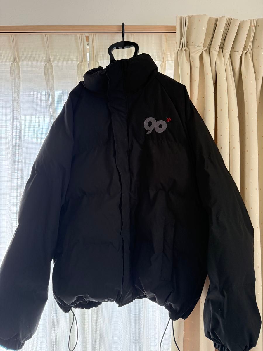 9090 Logo Rich Puffer Jacket x| ダウン 黒｜Yahoo!フリマ（旧PayPay