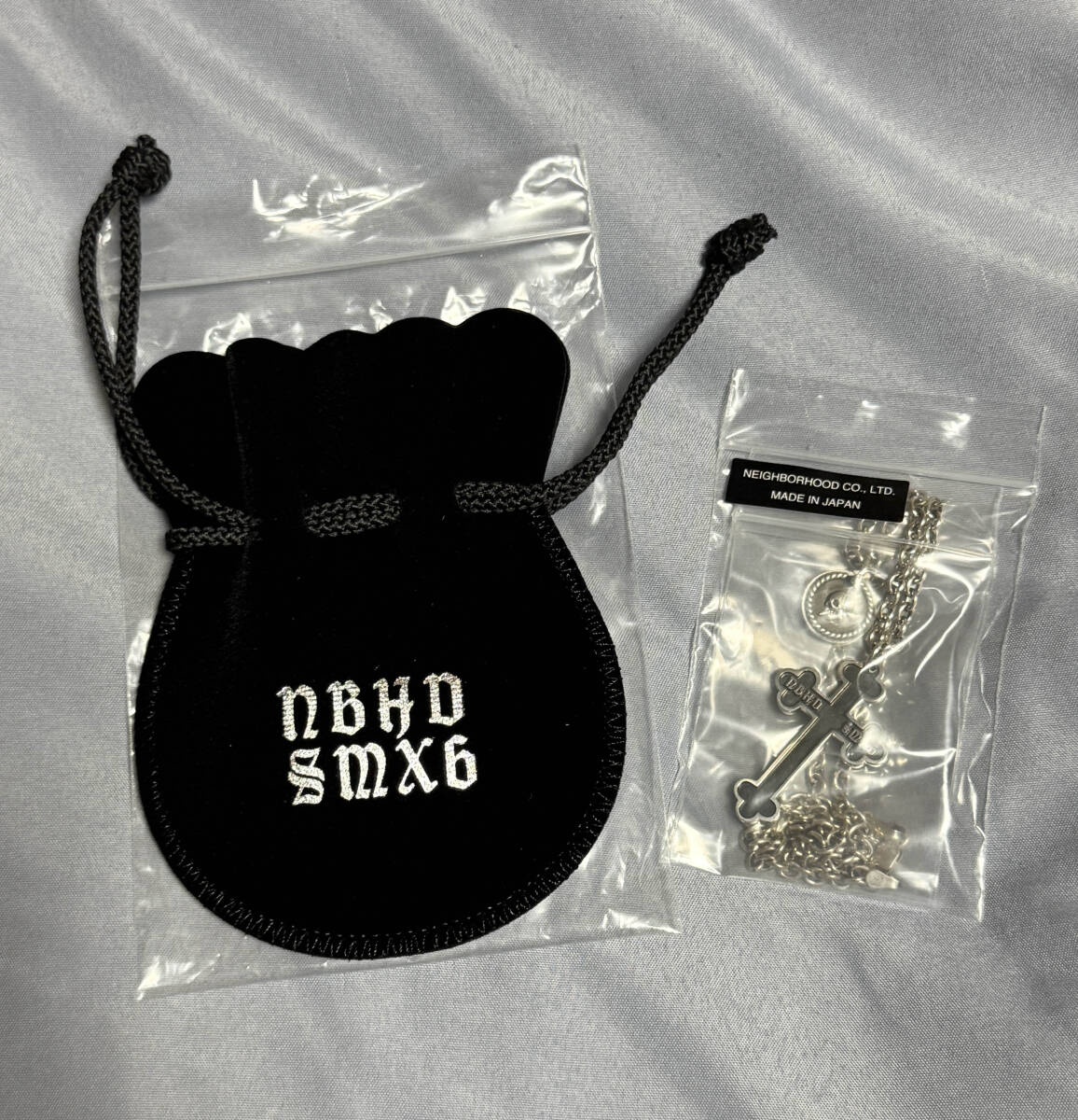 新品未使用 SAINT Mxxxxxx NEIGHBORHOOD STHD SILVER NECKLACE セント