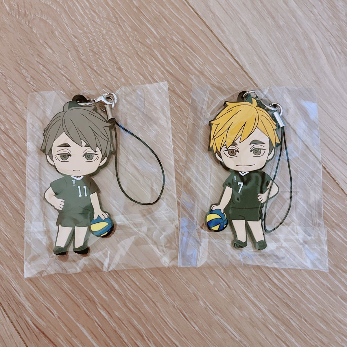 ラバーストラップ ハイキュー 宮侑 宮治 宮兄弟 宮ツインズ｜Yahoo