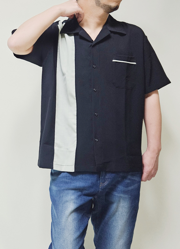 Steady Clothing ボウリングシャツ 半袖シャツ 2024 春夏 ステディ