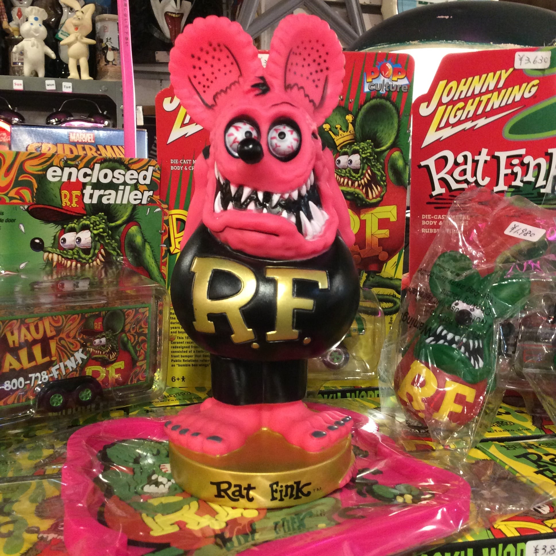 B084】ラットフィンク ボビングヘッド RED【RAT FINK】【FUNKO