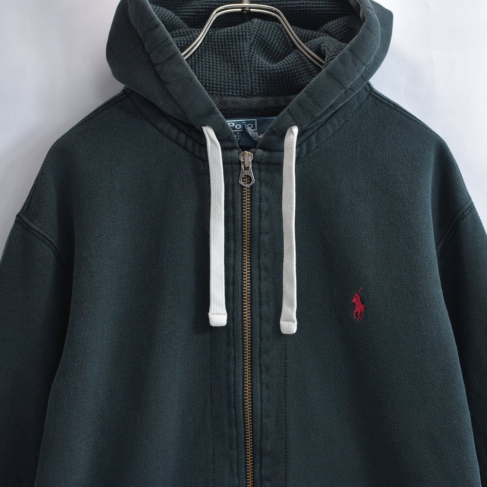 90s Polo by Ralph Lauren ラルフローレン フルジップ スウェット