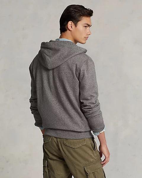 Polo Ralph Lauren Fleece Full Zip Sweatshirt Ash Grey – Hajjar's