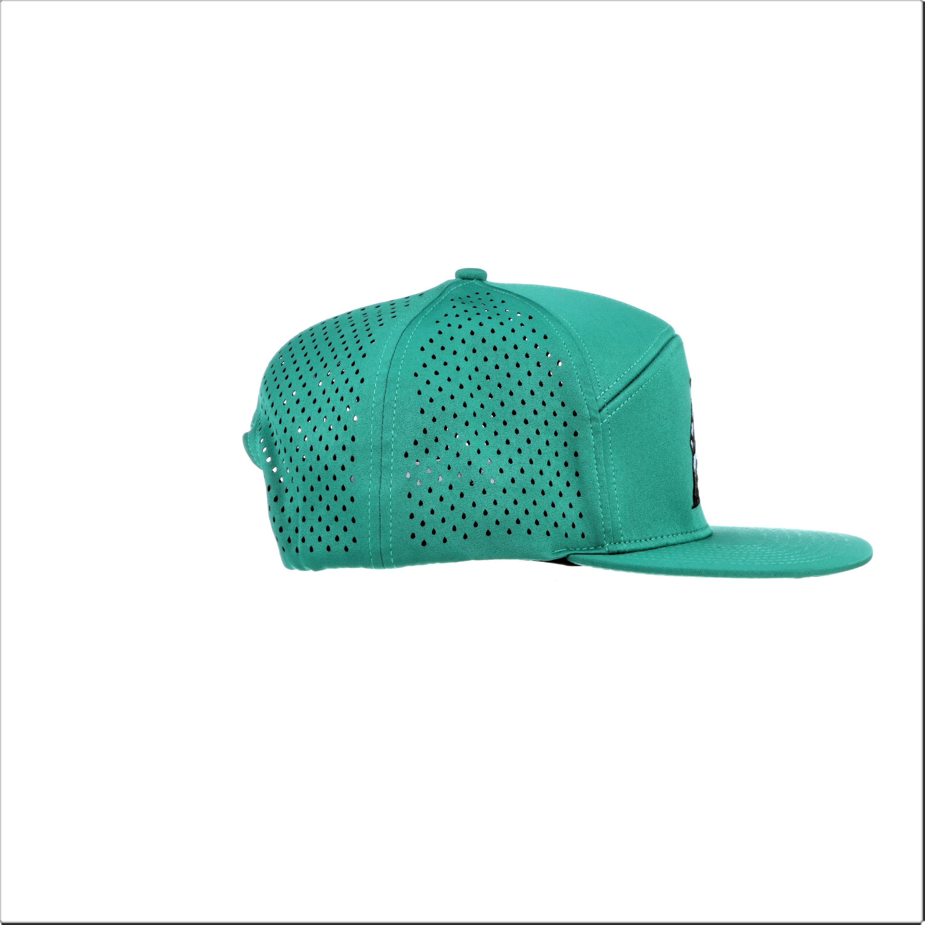 7 Panel Snapback - Teal – Boom Daddy