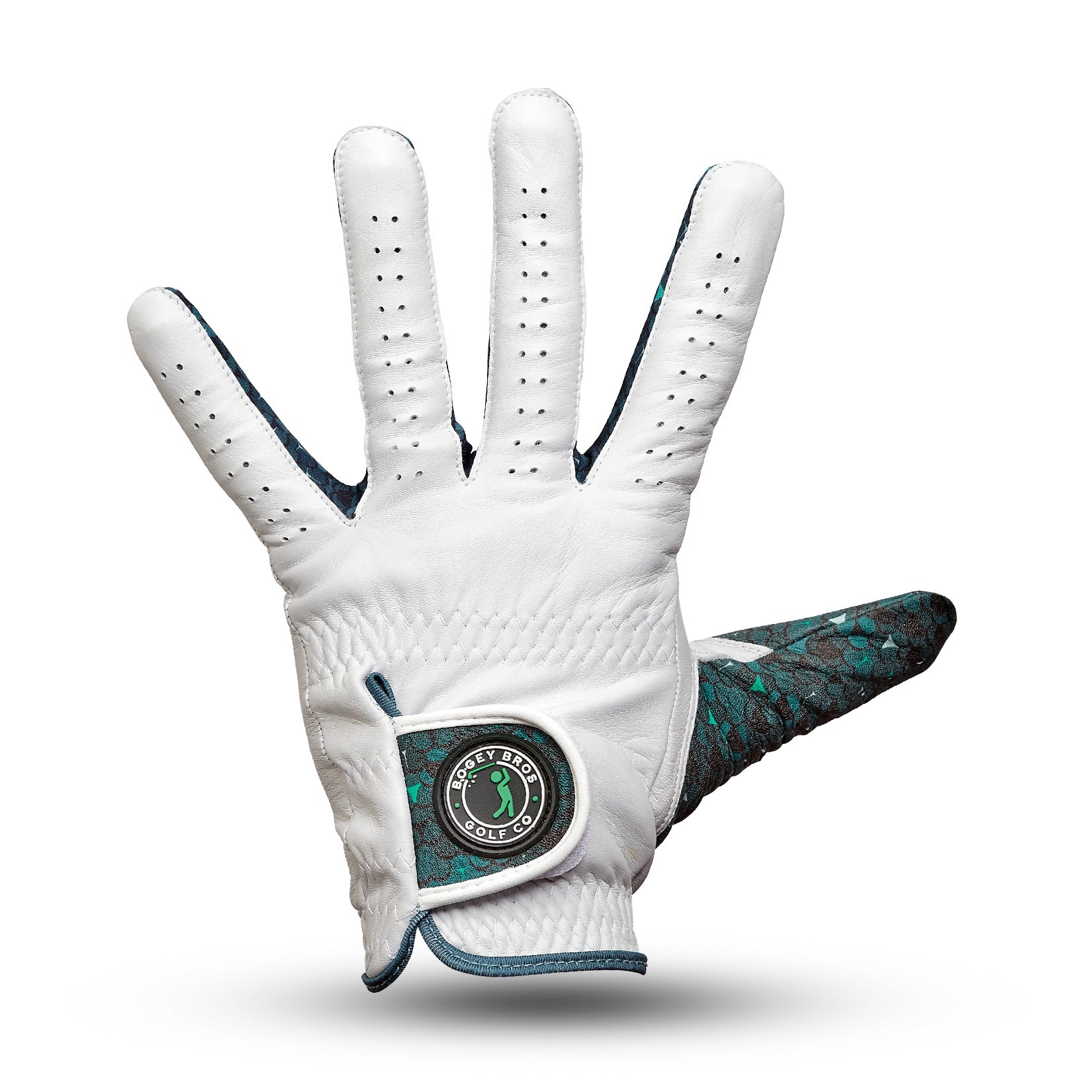 Bogey Bros Golf Co | Funny Golf Gloves | Whale Tail - Snake Skin Glove