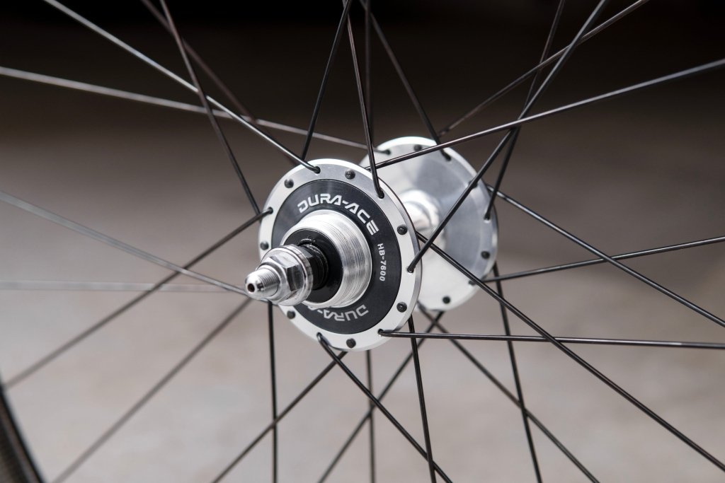 CORIMA CARBON 47mm RIM x DURA-ACE TRACK HUB CUSTOM WHEEL (REAR