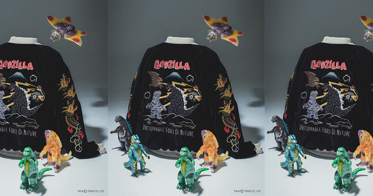 初売りの大目玉！〈テーラー東洋〉×〈BEAMS JAPAN〉から『ゴジラ』刺繍