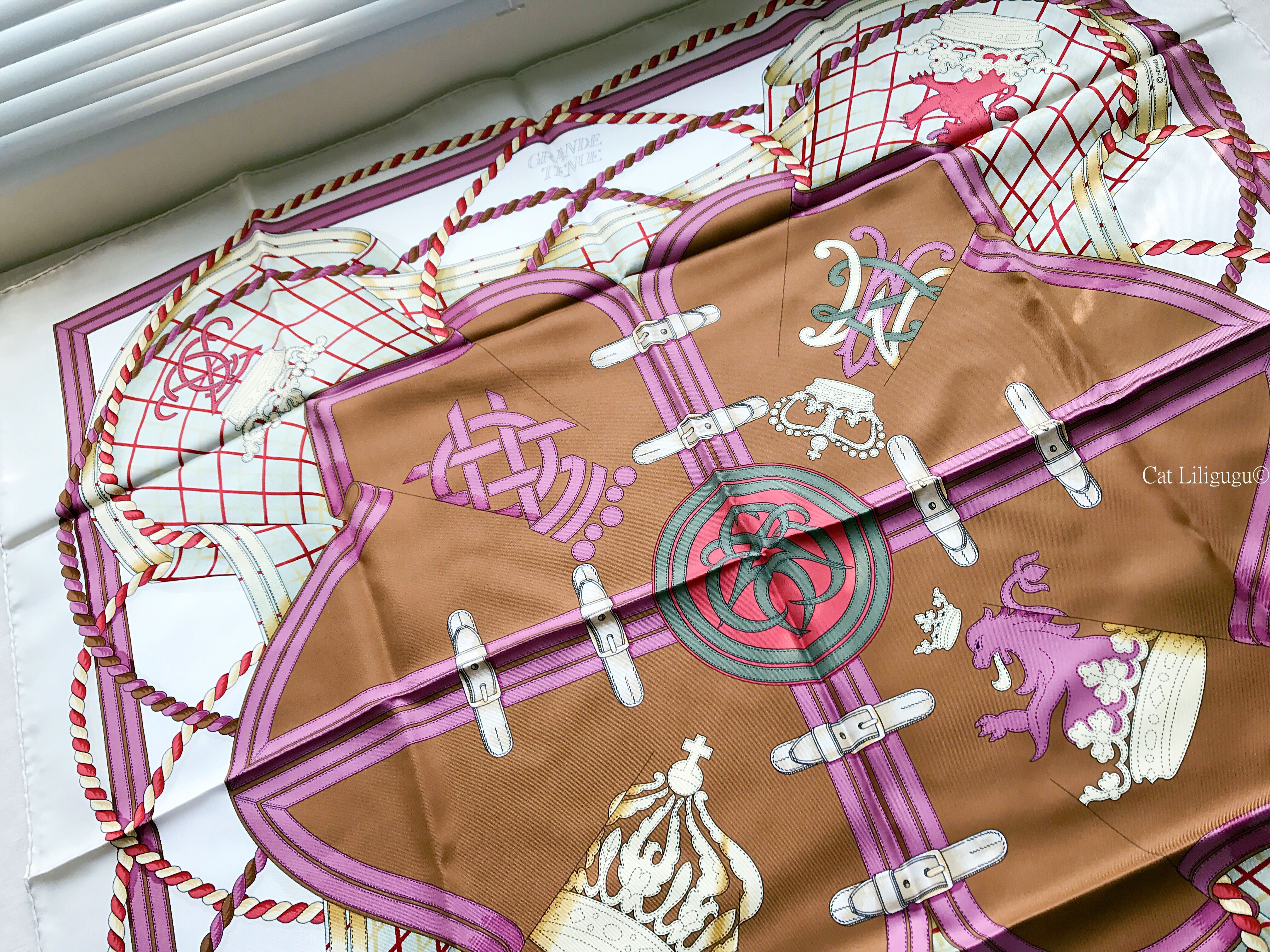 エルメス)カレ90スカーフ《馬の礼装》大判 (HERMES/スカーフ) 30471200