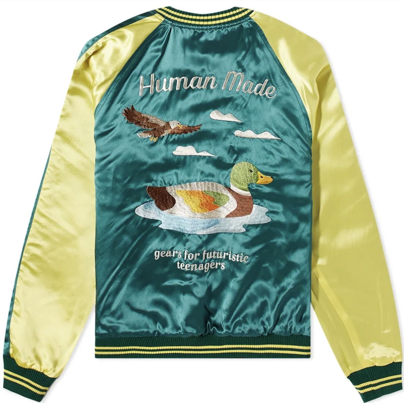 ラスト1点】HUMAN MADE リバーシブル スカジャン L (HUMAN MADE