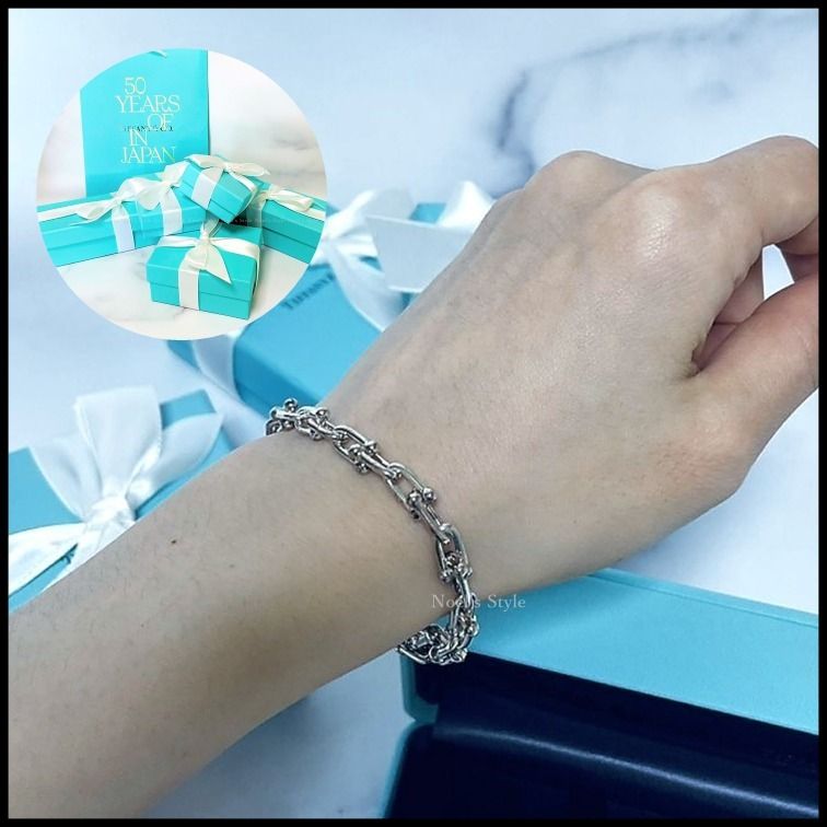 Tiffany ティファニー リンクブレスレット シルバー ミディアム