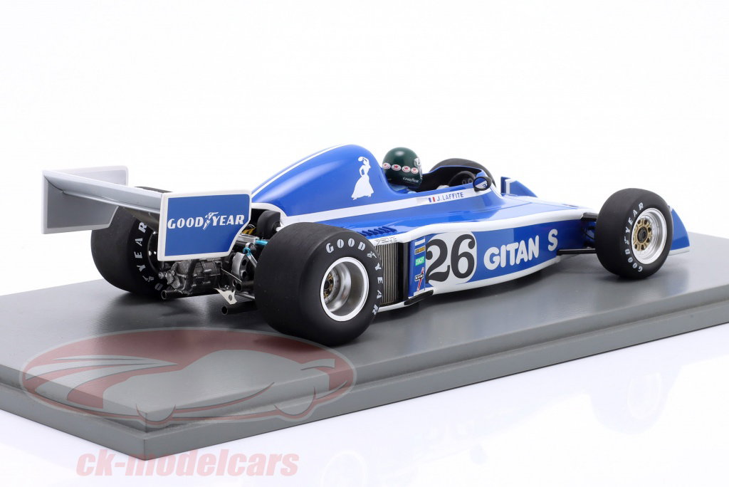 Spark 1:18 Jacques Laffite Ligier JS5 #26 3位 ベルギー GP 式 1