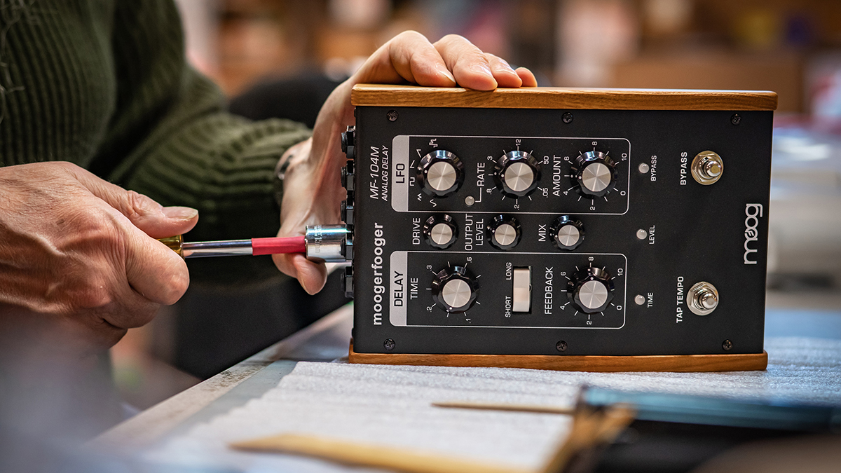 Moog brings back the MF-104M Analog Delay for a limited time, but