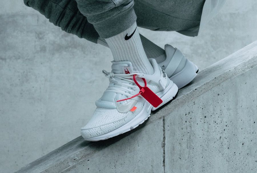 オフホワイト×ナイキ エアプレスト ホワイト【8/3発売】 | スニーカー