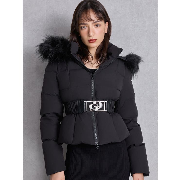 GDベルト付きショートダウンコート[品番：MKSW0066480]｜GYDA